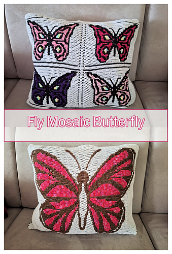 Fly Mosaic Butterfly