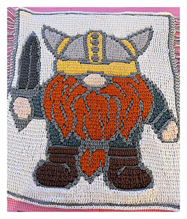 Ravelry: Mosaic Viking Gnome pattern by Susanne Toth