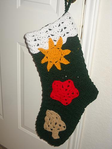 Ravelry: Lace Stocking pattern by Maggie Weldon