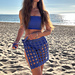 Keys Tie Skirt pattern 