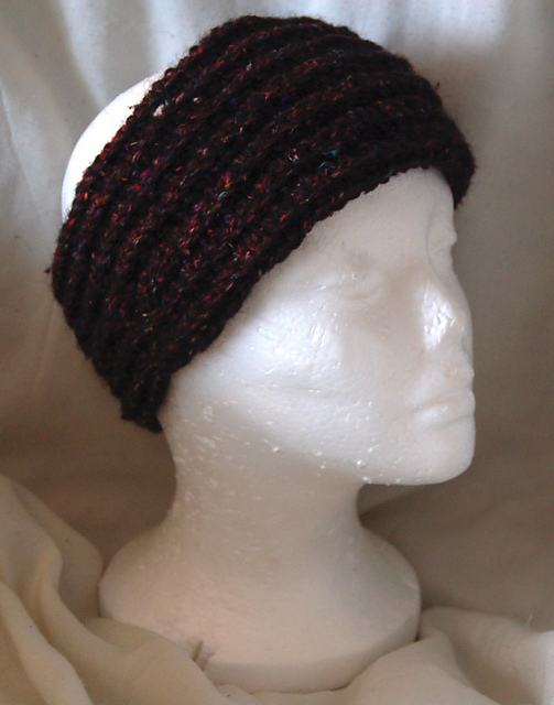 Ravelry Crocheted Winter Head Wrap pattern by Kristin Roach