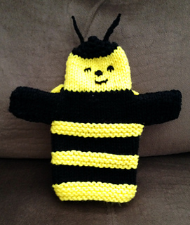Ravelry: CapacKathy's Asher's Bumblebee Puppet