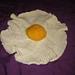 egg-citing fried ostrich egg pattern 