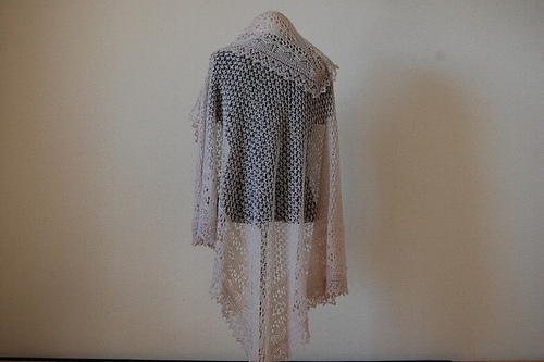 Square Shawl of Mohair モヘアの四角ショール 다른 모습 2