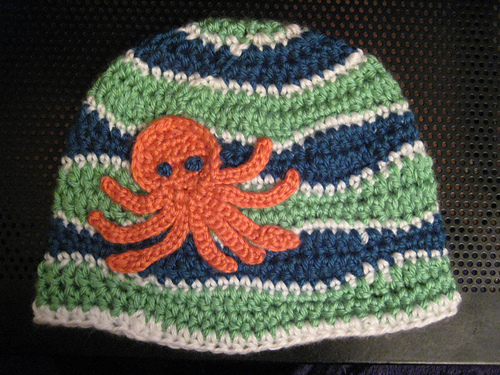 Kraken Octopus Squid Applique photo 3