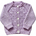 Quatrefoil Baby Cardigan pattern 