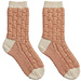 Basketweave Socks pattern 