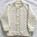 Raindrop Baby Cardigan pattern