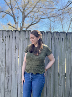 Test Knit: Size 36" with 0" ease