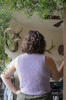 Back view of size 3 with bust decreases