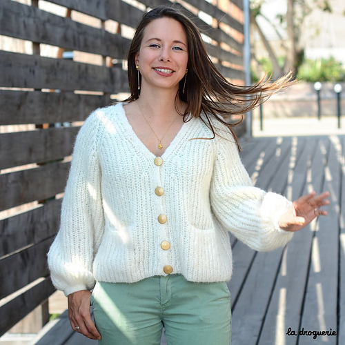 Cardigan Bicolore Bleu Femme Dana Buchman - Taille 2X, Neuf Avec étiquettes
