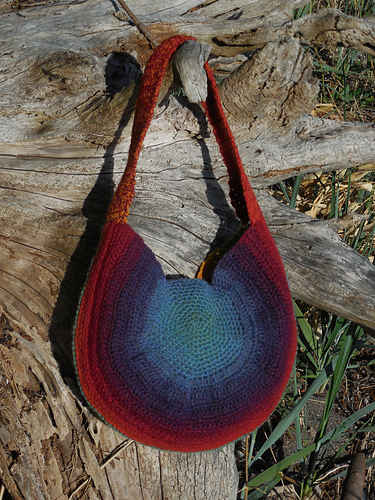 ColorFlow Crochet Project Bag photo 1
