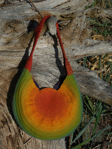 ColorFlow Crochet Project Bag photo 2