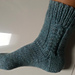 Cute Cable Socks pattern 