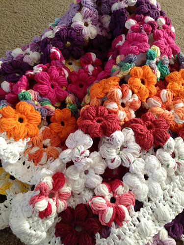Flower Afghan & Grannies photo 4