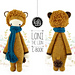 LONI the lion pattern 