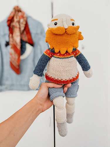 Tom the Sailor-doll - Yulia Vladimirova