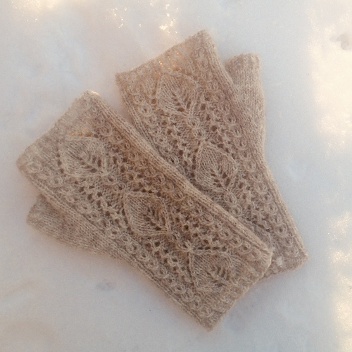 Lace mohair knit / ivory（1月下旬頃発送予定） | moripon.