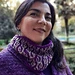 Cuello Brioche Brotes pattern 
