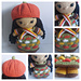 Weebee Doll - Pumpkin Patch Fall Outfit pattern 