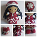 Weebee Doll - Snowflake Outfit pattern 