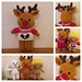 Weebee Doll - Dress Me Up Reindeer pattern