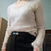 Pulli im Ajourmuster mit Häkelbogenrand pattern
