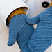 Short Story Mittens pattern 