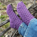 Basketweave Socks pattern