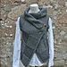 Grey wrap, sleeveless jacket pattern 