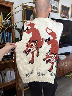 Back panel done!