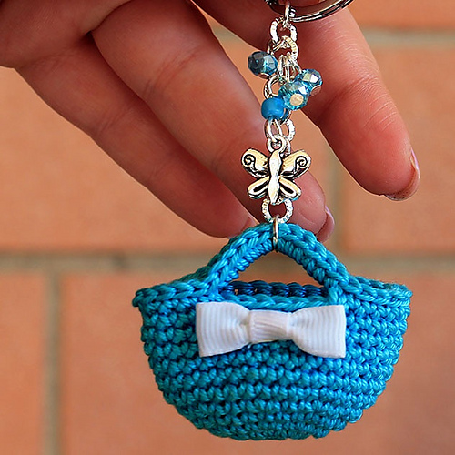 Mini bag keychain photo 2