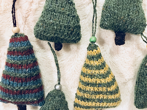 Strikka juletre - Lena Kristine Kvile