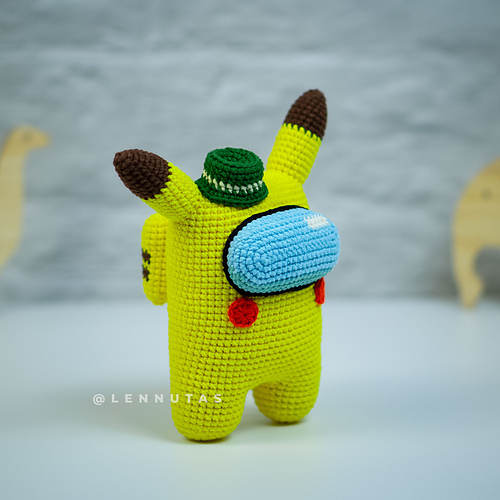 Among Us Pikachu Pokémon - Thao Nguyen Lennutas