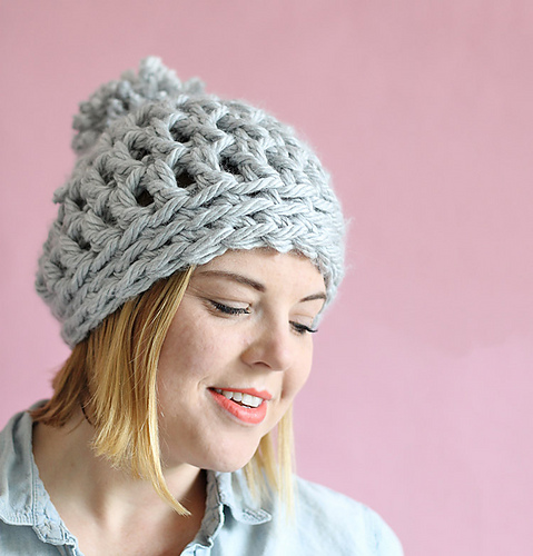 Ravelry: 30 Minute Easy Chunk Crochet Beanie pattern by Alexis Middleton
