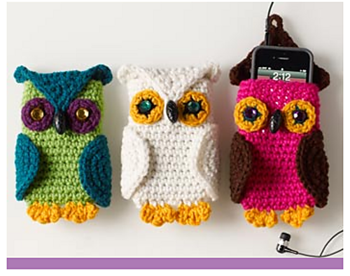 Owl Cell Phone Cozy