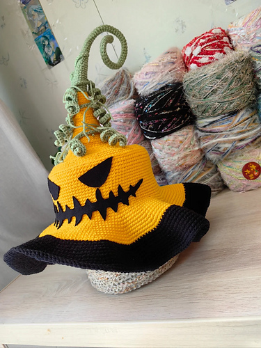 Halloween Pumpkin Hat