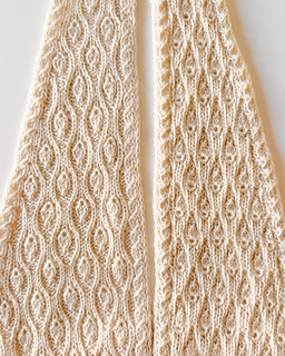 Blocked and unblocked fabric
