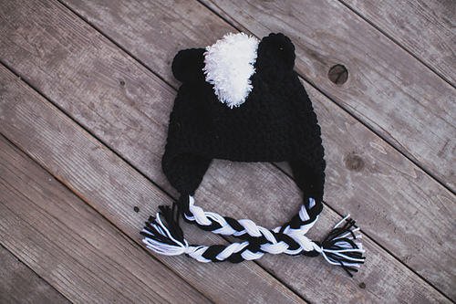 Lue med skunk-mønster - Anna Christina Photography