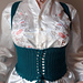 Corset Aquamarine pattern 