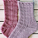 Queen Regent Socks pattern 