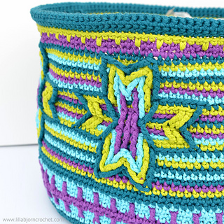 Ravelry: Indian Star Basket pattern by Tatsiana