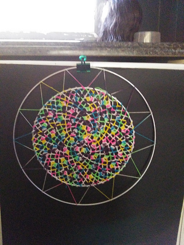 Doily Dreamcatcher photo 3