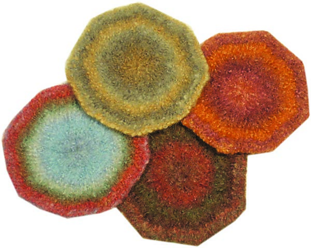 Ravelry Felted Coasters pattern by Keely StueverNorthup