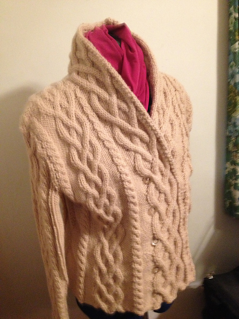 The Fireside Snowfall Zip Cardigan