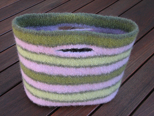 Knitted and Felted Handbag/Purse #1 photo 2