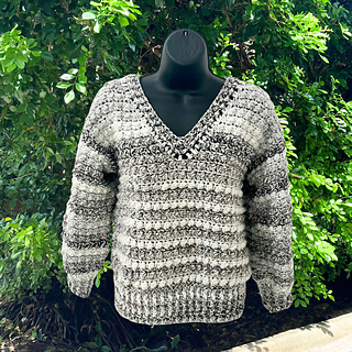 Matching adult pullover sweater pattern S-5XL available separately