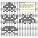 Space Invaders Charts pattern 