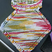 Slip-on Triangle Garter Stitch Baby Bib pattern 
