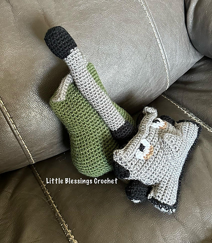 Støvsugerplysset - Little Blessings Crochet